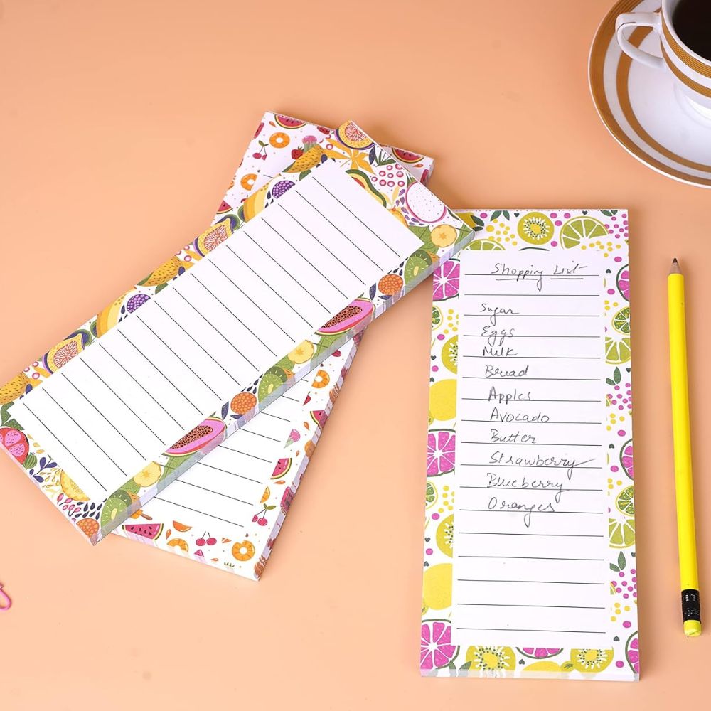 Large Magnetic To Do List Notepad, Pack of 3