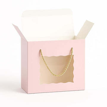 Pink Hamper Gift Boxes with Handles