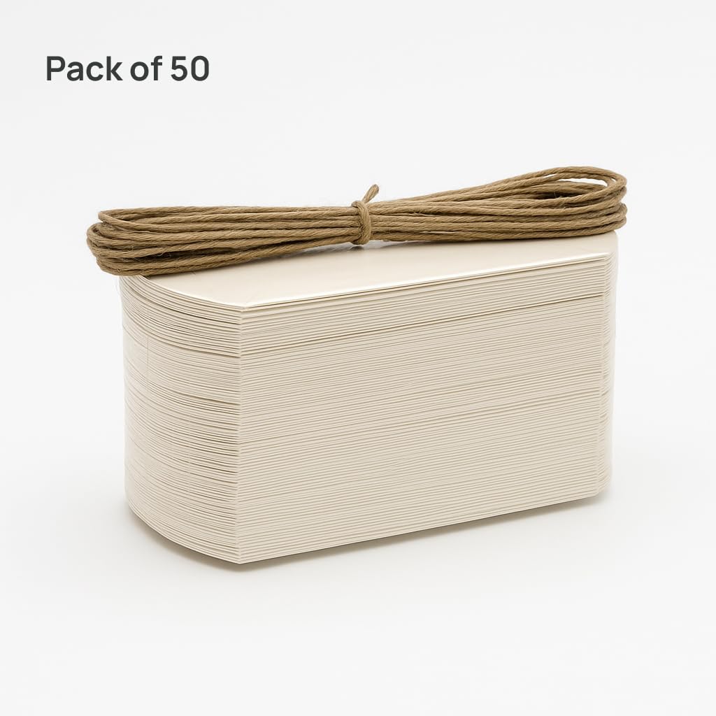 White Pillow Paper Box, Set of 50